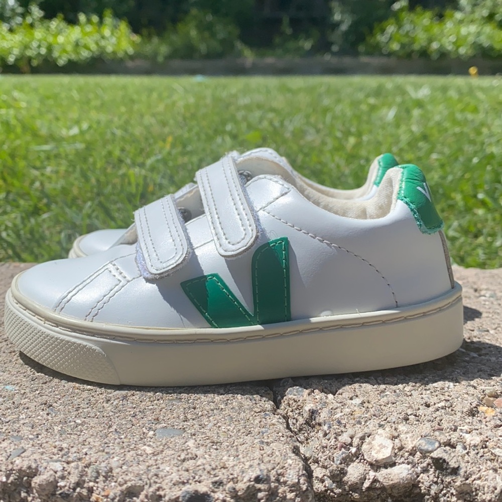 Veja Leather kids shoes